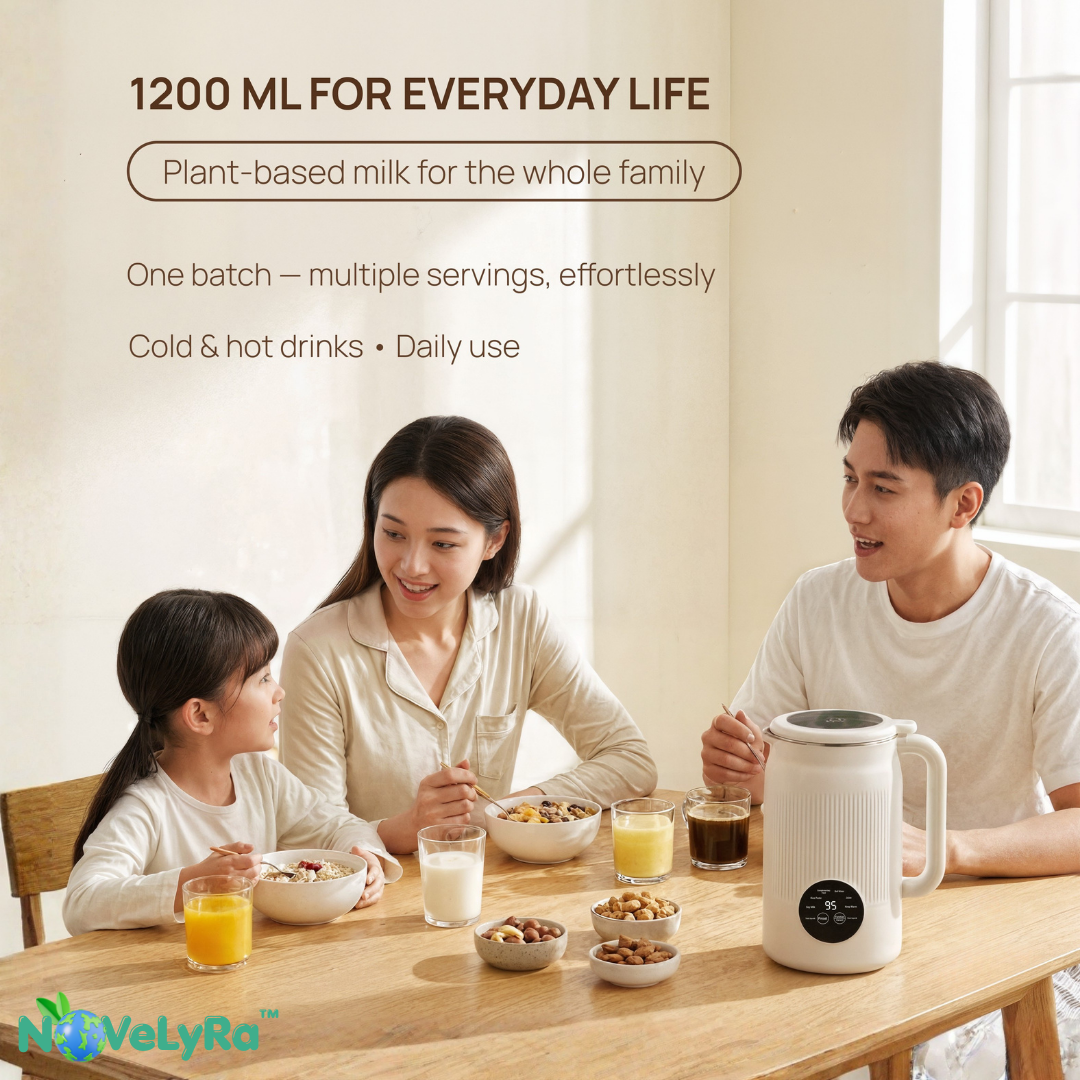 Novelyra™ Smart 8-in-1 Nut Milk Maker