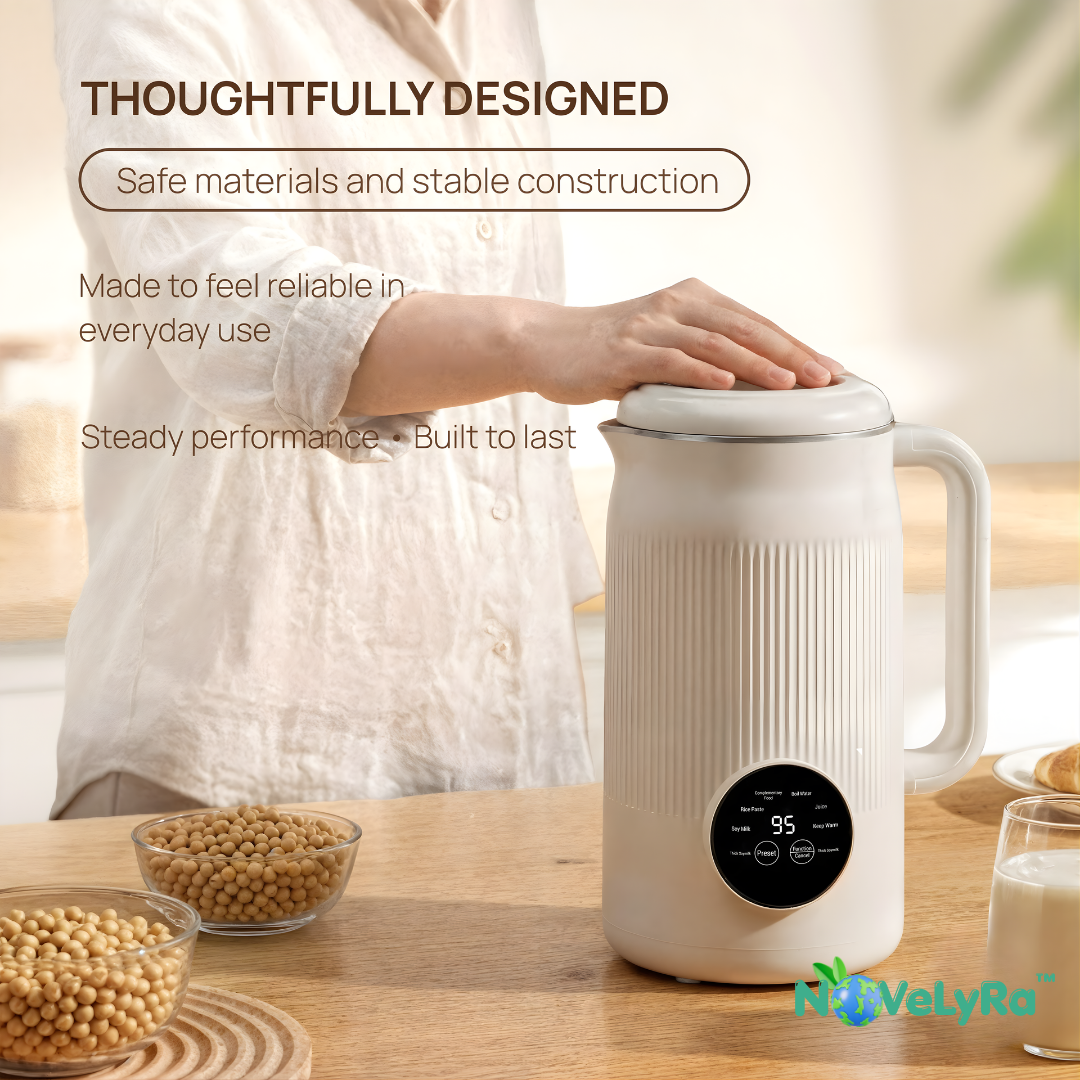 Novelyra™ Smart 8-in-1 Nut Milk Maker