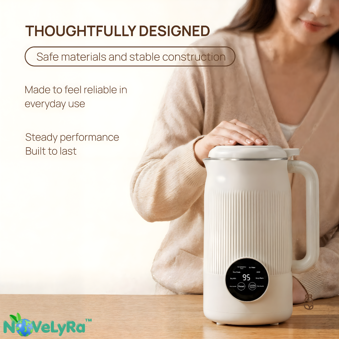 Novelyra™ Smart 8-in-1 Nut Milk Maker